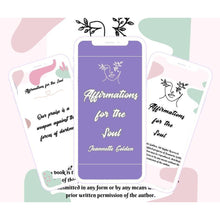 Load image into Gallery viewer, Affirmations for the Soul by Jeannette Golden Book of Positive Affirmations