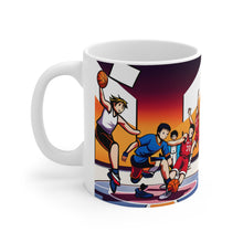 Load image into Gallery viewer, Sports Who Got Game Basketball #5 Ceramic 11oz AI Decorative Mug