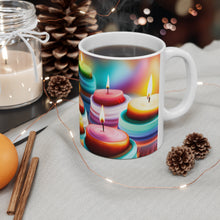 Load image into Gallery viewer, Happy Birthday Candles #7 Ceramic 11oz Mug AI-Generated Artwork