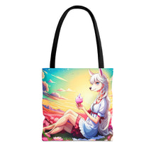 Load image into Gallery viewer, She's my Llama #1 Tote Bag AI Artwork 100% Polyester