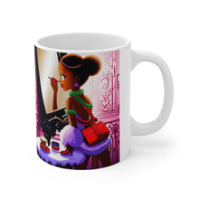 Load image into Gallery viewer, Playing Dress up Just Like Mommie #1 Mug 11oz mug AI-Generated Artwork