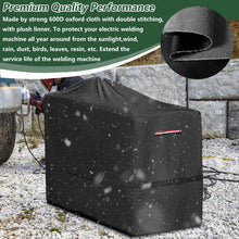Load image into Gallery viewer, Engine-Driven Welder Cover for Champion Elite Series Welder,Engine Driven Welder Cover with Plush Linner,All Weather Protection,Black