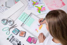 Load image into Gallery viewer, Sizzix Stencil & Stamp Craft Cardmaking | 664896 Tools, Mulitcolour