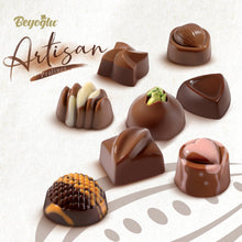Load image into Gallery viewer, Beyoglu Artisan Assorted Chocolate Pralines with Gourmet Fillings, 8 Count, 2.82 Oz Box
