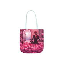 Load image into Gallery viewer, Pink Heart Series #5 Fashion Graphic Print Trendy 100% Polyester Canvas Tote Bag AI Image