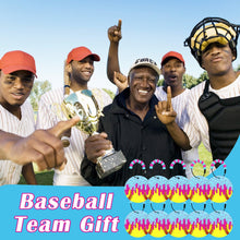 Load image into Gallery viewer, Equsion 144 Pcs Softball Gifts for Team Ice Cream Drip Softball Keychain DIY Craft Making Kit Acrylic Ice Cream Drip Charms Beads Key Rings for Sport Party Favor Backpack Accessories Decoration