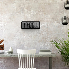 Load image into Gallery viewer, Healifty Digital Wall Clock: Wall-Mounted Led Display Clock with Date Temperature for Living Room Office Bedroom Home Decor