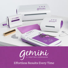 Load image into Gallery viewer, Gemini Twin-Function Cutter & Embosser Crafter's Companion Gemini Junior Jnr Portable Die Cutting and Embossing Machine, White