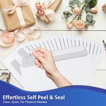 Load image into Gallery viewer, #8 Double Window Security Check Envelopes,500 Counts Double Window Self Seal Security Envelopes,No.8 Double Window Bussiness Envelopes Designed for Checks/Tax Form/Invoices/Business Correspondence