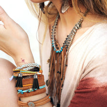 Load image into Gallery viewer, 200 Pieces Keychain Tassels Faux Suede Leather Tassel Pendants Keychain Decoration Tassels with Loop for DIY Crafts Making Supplies (Black)