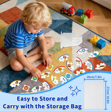 Load image into Gallery viewer, LilLaufy Phonics Word Puzzles for Kids, Phonetic Rhyming Game for Kindergarten, Reading Spelling Game, Toddler Speech Therapy Toys, Sight Words Games, Short Vowel Sound Blends for Preschool Learning