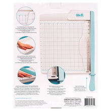 Load image into Gallery viewer, We R Memory Keepers Guillotine Trimmer – 12" Large Paper Cutter with 1/4-Inch Grid, Cuts Up to 10 Sheets, Perfect for Scrapbooking, Journals, Cards, and Craft Projects, Blue
