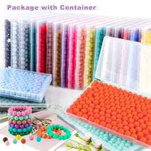 Load image into Gallery viewer, Kovict 145pcs Silicone Beads, 15mm Silicone Beads for Keychain Making, Pens Bracelet Necklace DIY Crafts(Dark Green)