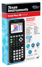Load image into Gallery viewer, Texas Instruments TI-84 Plus CE Color Graphing Calculator, Black