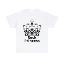 Load image into Gallery viewer, Ladies Rock Princess Crown Heavy 100% Cotton T-Shirt