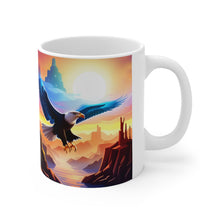 Load image into Gallery viewer, The United States of America USA Flag Eagle #4 Mug 11oz mug AI-Generated Artwork