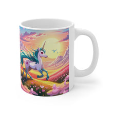 Load image into Gallery viewer, I Dream of Unicorns & Butterflies #19 Ceramic 11oz AI Decorative Coffee Mug