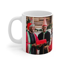 Load image into Gallery viewer, Kwanzaa Three Wise Men Ceramic Mug 11oz AI Generated Artwork