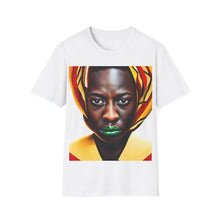 Load image into Gallery viewer, Colors of Africa Warrior King #4 Unisex Softstyle Short Sleeve Crewneck T-Shirt