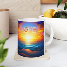 Load image into Gallery viewer, There is Love in the Universe #4 Ceramic Mug 11oz AI Generated Artwork