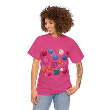 Load image into Gallery viewer, Knit one, Pearl Two, Repeat Crafter Knitting Yarn Balls T-Shirt 100% Cotton