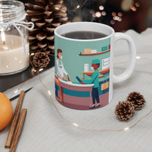 Load image into Gallery viewer, Professional Worker Doctor and Nurse #4 Ceramic 11oz Mug AI-Generated Artwork