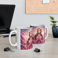 Load image into Gallery viewer, Valentine's Day From The Pink Heart #10 Mug 11oz mug AI-Generated Artwork