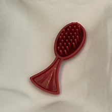 Load image into Gallery viewer, Doll Brush #27 Mauve Flower Back (Pre-Owned)