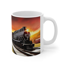 Load image into Gallery viewer, Professional Worker Train Conductor #2 Ceramic 11oz Mug AI-Generated Artwork