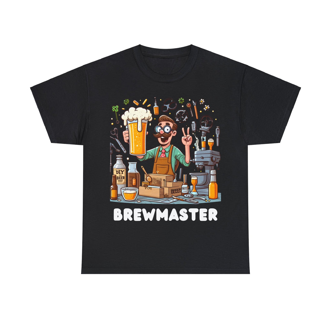 Beer Crafter Brewmaster Brewing T-Shirt 100% Cotton Classic Fit