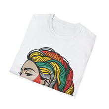 Load image into Gallery viewer, Color of Africa Queen Warrior #11 Retro Unisex Softstyle Short Sleeve Crewneck T-Shirt