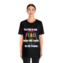 Load image into Gallery viewer, The Path to Inner Peace Unisex Bella Canvas Jersey Short Sleeve T-shirt