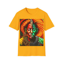 Load image into Gallery viewer, Colors of Africa Warrior King #12 Unisex Softstyle Short Sleeve Crewneck T-Shirt