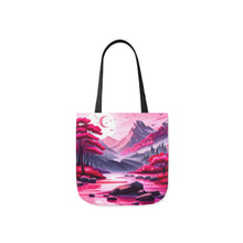 Load image into Gallery viewer, Pink Heart Series #6 Fashion Graphic Print Trendy 100% Polyester Canvas Tote Bag AI Image
