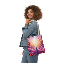 Load image into Gallery viewer, Pink Heart Series #11 Fashion Graphic Print Trendy 100% Polyester Canvas Tote Bag AI Image