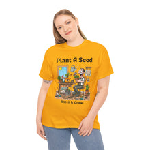 Load image into Gallery viewer, Frustrated Plant A See Watch it Grow Young Boy 100% Cotton Classic Fit T-shirt