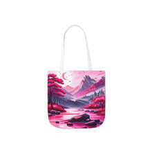 Load image into Gallery viewer, Pink Heart Series #6 Fashion Graphic Print Trendy 100% Polyester Canvas Tote Bag AI Image
