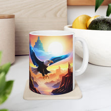 Load image into Gallery viewer, The United States of America USA Flag Eagle #4 Mug 11oz mug AI-Generated Artwork