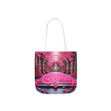Load image into Gallery viewer, Pink Heart Series #9 Fashion Graphic Print Trendy 100% Polyester Canvas Tote Bag AI Image