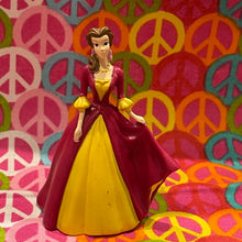 Load image into Gallery viewer, Disney Princess Beauty And The Beast Belle Doll Figure 3" Red/Yellow Dress