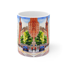 Load image into Gallery viewer, At the Cafe Philadelphia Liberty Bell #46 Mug 11oz mug AI-Generated Artwork