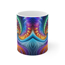 Load image into Gallery viewer, Tye Dye Swirls & Ripples #1 Ceramic 11oz AI Decorative Mug