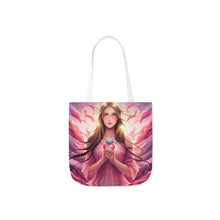 Load image into Gallery viewer, Pink Heart Series #14 Fashion Graphic Print Trendy 100% Polyester Canvas Tote Bag AI Image