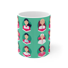 Load image into Gallery viewer, Professional Worker Pink Doctor and Nurse #8 Ceramic 11oz Mug AI-Generated Artwork