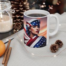 Load image into Gallery viewer, The United States of America USA Flag Eagle #6 Mug 11oz mug AI-Generated Artwork