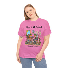 Load image into Gallery viewer, Frustrated Plant A See Watch it Grow Young Boy 100% Cotton Classic Fit T-shirt