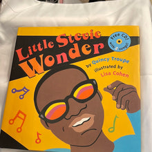 Load image into Gallery viewer, Little Stevie Wonder Hardcover By Quincy Troupe With Cd (Pre-Owned)
