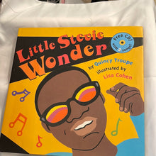 Load image into Gallery viewer, Little Stevie Wonder Hardcover By Quincy Troupe With Cd (Pre-Owned)
