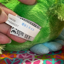 Load image into Gallery viewer, Webkinz Green and Yellow Parakeet HM354 No Code Stuffed Plush Animal Pet