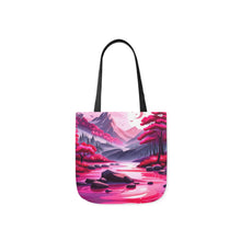 Load image into Gallery viewer, Pink Heart Series #7 Fashion Graphic Print Trendy 100% Polyester Canvas Tote Bag AI Image